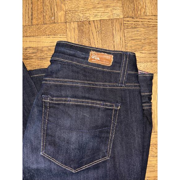Vintage Paige Jeans Denim Womens 27 Dark Wash Blue Skyline Straight Leg - Picture 8 of 8
